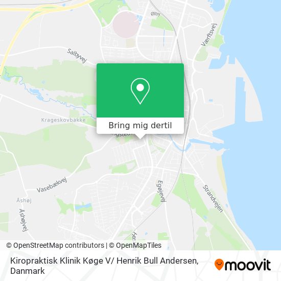 Kiropraktisk Klinik Køge V/ Henrik Bull Andersen kort