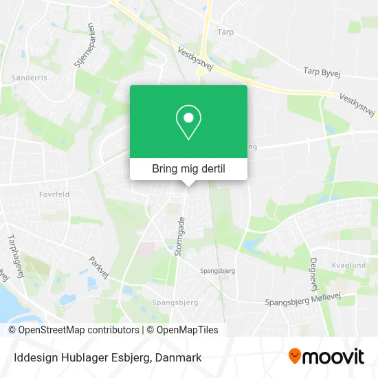 Iddesign Hublager Esbjerg kort
