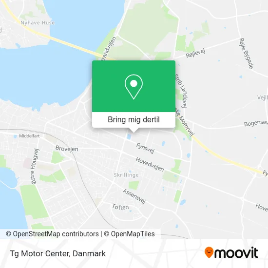 Tg Motor Center kort