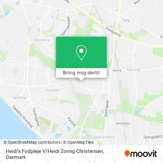 Heidi's Fodpleje V / Heidi Zornig Christensen kort