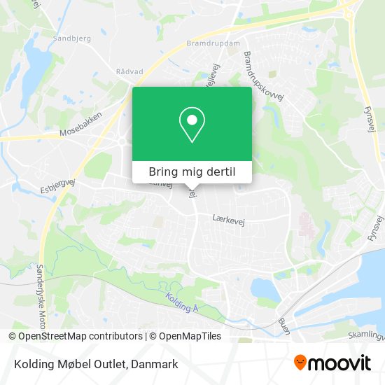 Kolding Møbel Outlet kort