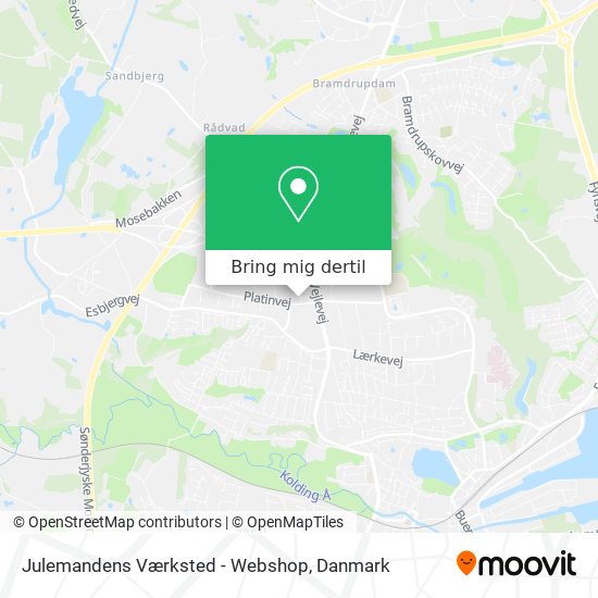 Julemandens Værksted - Webshop kort