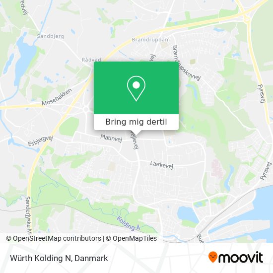 Würth Kolding N kort