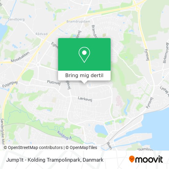 Jump'It - Kolding Trampolinpark kort