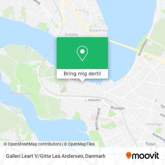Galleri Leart V / Gitte Lea Andersen kort
