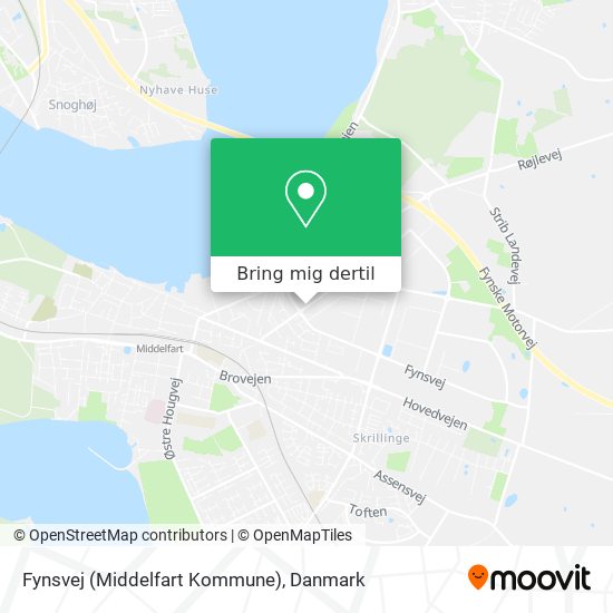Fynsvej (Middelfart Kommune) kort