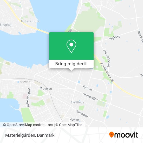 Materielgården kort