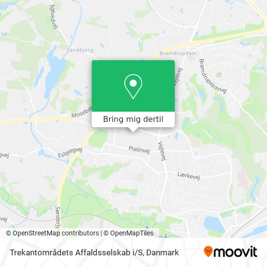 Trekantområdets Affaldsselskab i / S kort