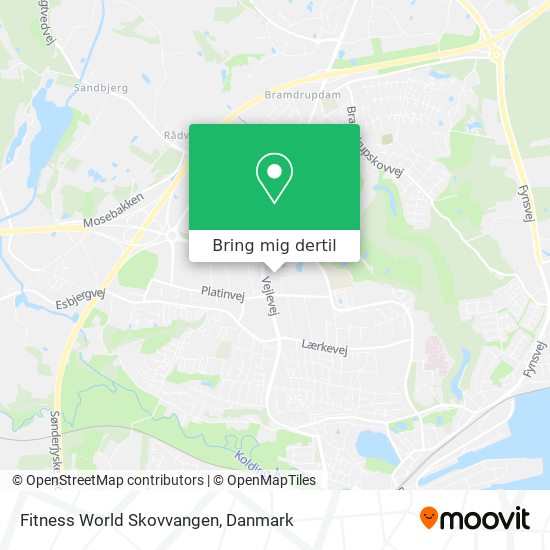 Fitness World Skovvangen kort