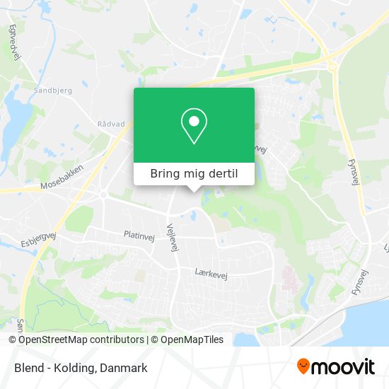 Blend - Kolding kort