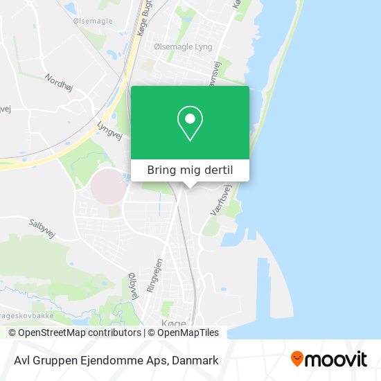 Avl Gruppen Ejendomme Aps kort