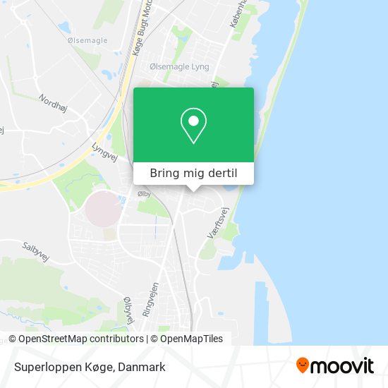 Superloppen Køge kort