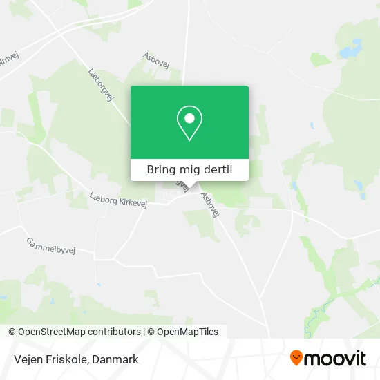 Vejen Friskole kort