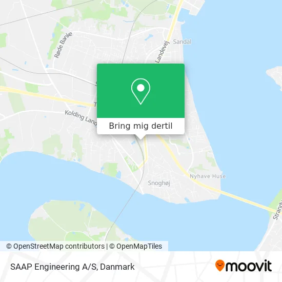 SAAP Engineering A/S kort