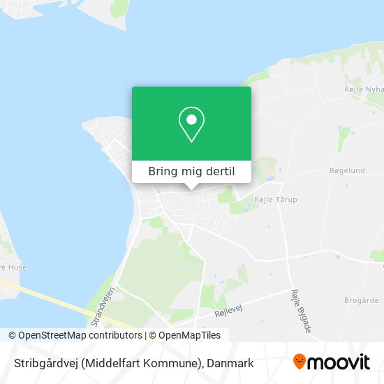 Stribgårdvej (Middelfart Kommune) kort