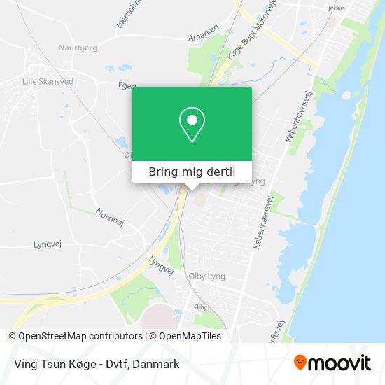 Ving Tsun Køge - Dvtf kort