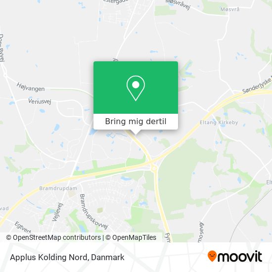 Applus Kolding Nord kort