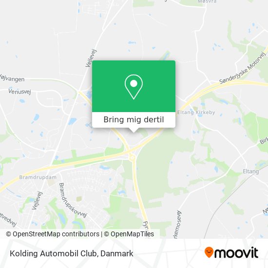 Kolding Automobil Club kort