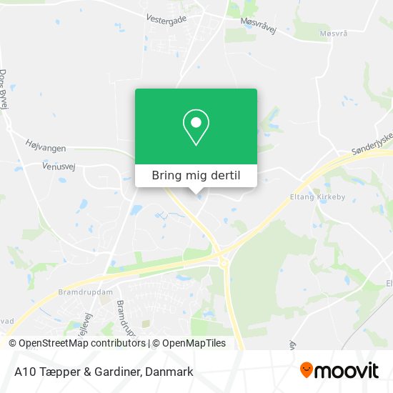 A10 Tæpper & Gardiner kort
