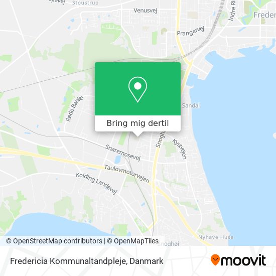 Fredericia Kommunaltandpleje kort