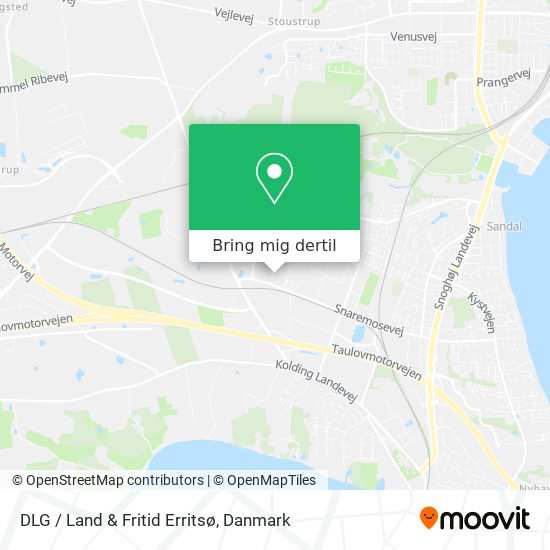 DLG / Land & Fritid Erritsø kort