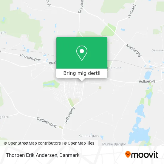 Thorben Erik Andersen kort