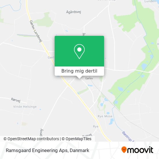 Ramsgaard Engineering Aps kort