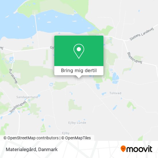 Materialegård kort