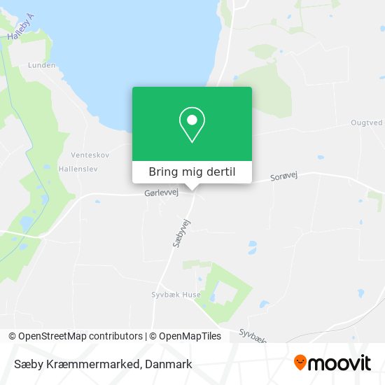 Sæby Kræmmermarked kort