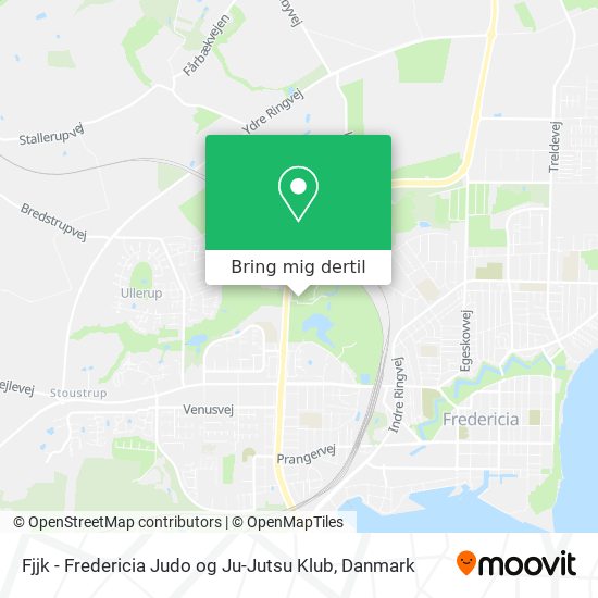 Fjjk - Fredericia Judo og Ju-Jutsu Klub kort