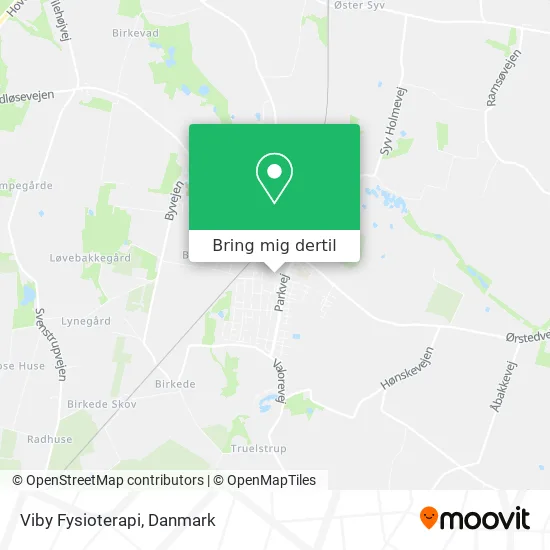 Viby Fysioterapi kort