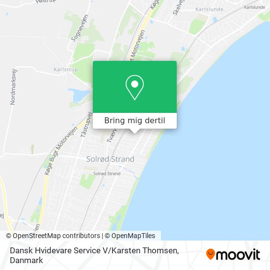Dansk Hvidevare Service V / Karsten Thomsen kort