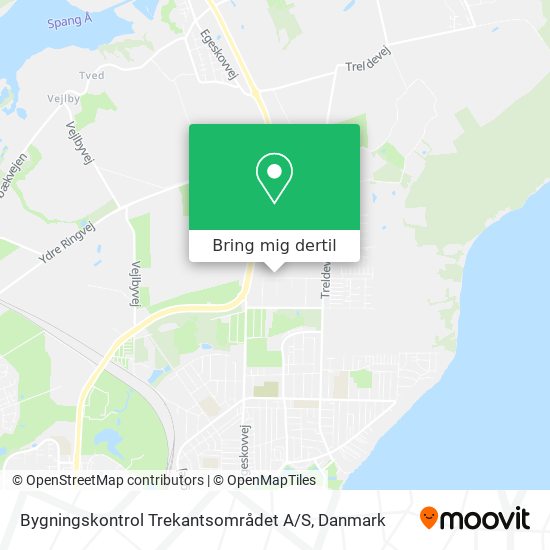 Bygningskontrol Trekantsområdet A / S kort