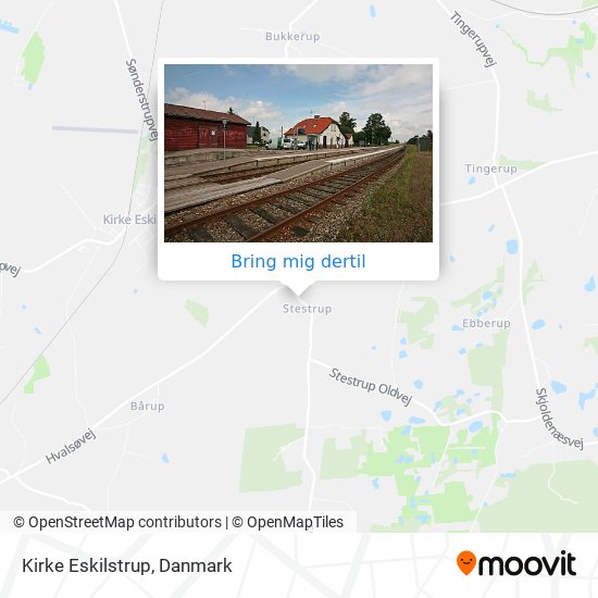 Kirke Eskilstrup kort