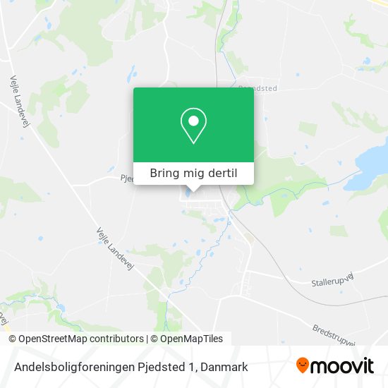 Andelsboligforeningen Pjedsted 1 kort