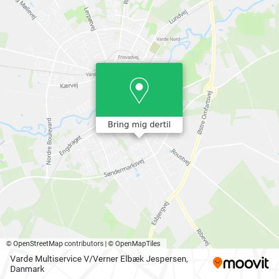 Varde Multiservice V / Verner Elbæk Jespersen kort