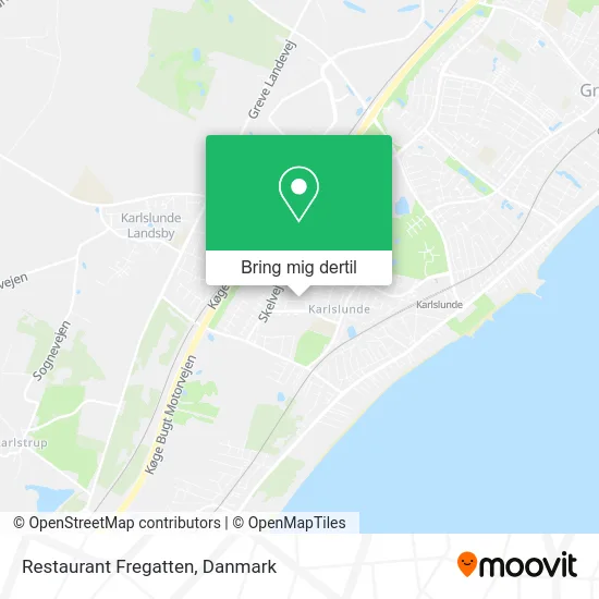 Restaurant Fregatten kort