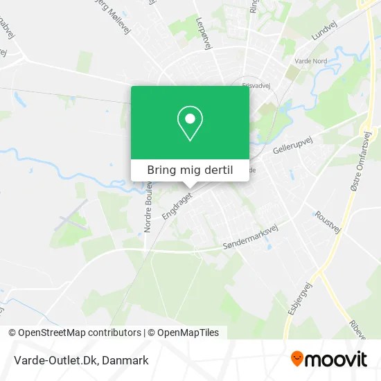 Varde-Outlet.Dk kort