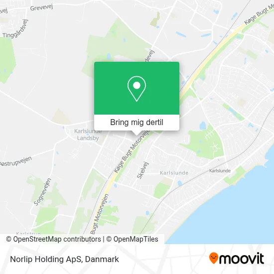 Norlip Holding ApS kort