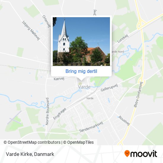 Varde Kirke kort