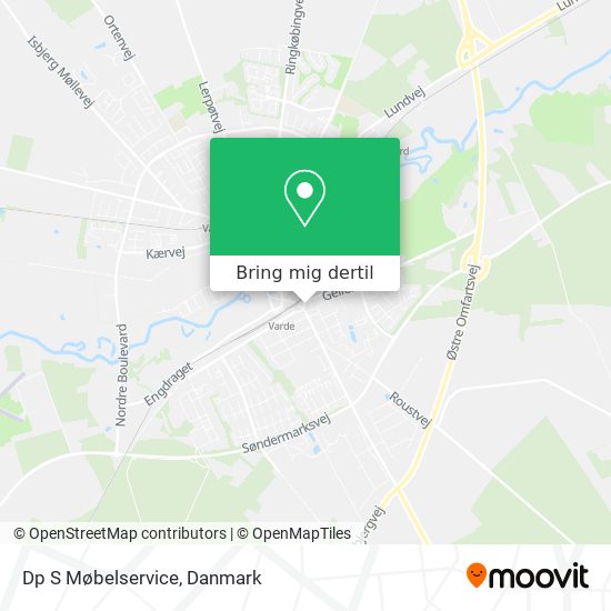 Dp S Møbelservice kort