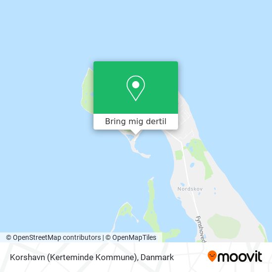Korshavn (Kerteminde Kommune) kort
