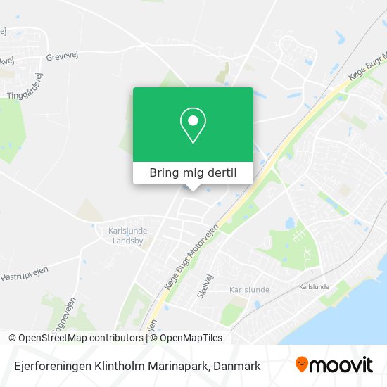 Ejerforeningen Klintholm Marinapark kort