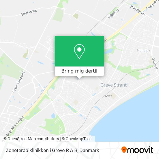 Zoneterapiklinikken i Greve R A B kort