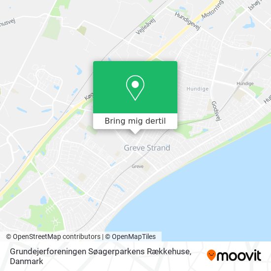 Grundejerforeningen Søagerparkens Rækkehuse kort