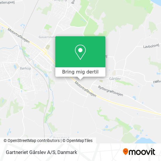 Gartneriet Gårslev A/S kort