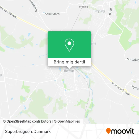 Superbrugsen kort