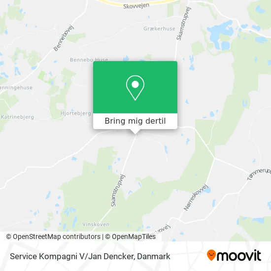 Service Kompagni V/Jan Dencker kort