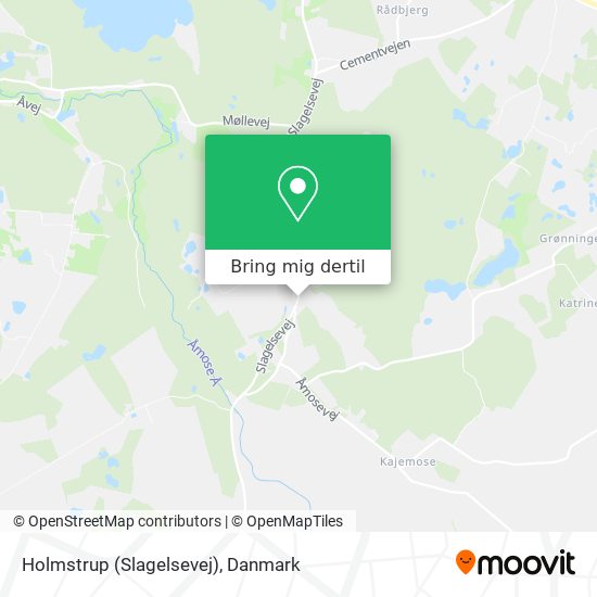 Holmstrup (Slagelsevej) kort