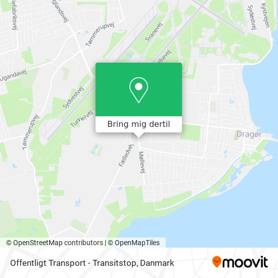 Offentligt Transport - Transitstop kort